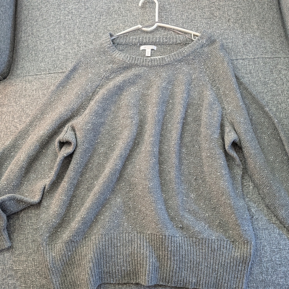 LC Lauren Conrad Heathered Gray Women's Sweater